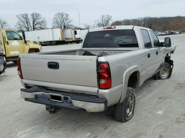 1GCHK23D96F169172 - 2006 CHEVROLET SILVERADO GOLD photo 4