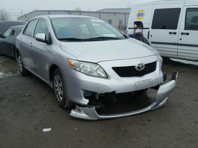 1NXBU4EE0AZ173645 - 2010 TOYOTA COROLLA BA SILVER photo 1