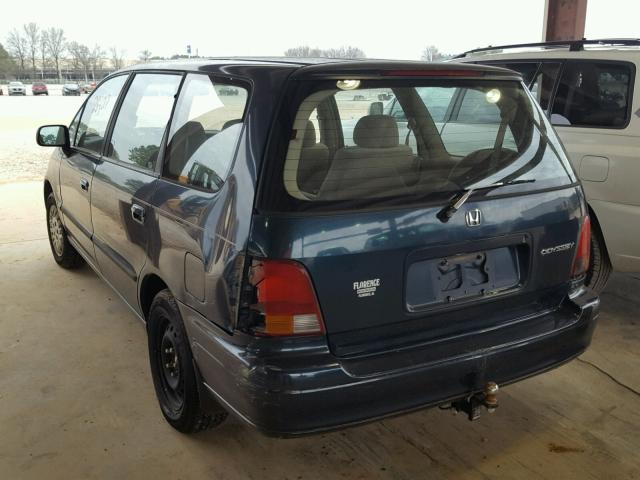 JHMRA1844SC030975 - 1995 HONDA ODYSSEY LX BLUE photo 3