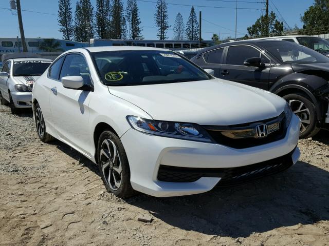 1HGCT1B30HA008124 - 2017 HONDA ACCORD LX- WHITE photo 1