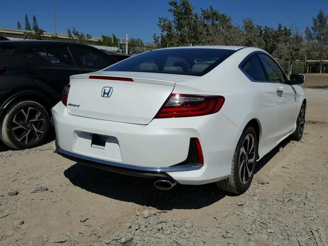 1HGCT1B30HA008124 - 2017 HONDA ACCORD LX- WHITE photo 4