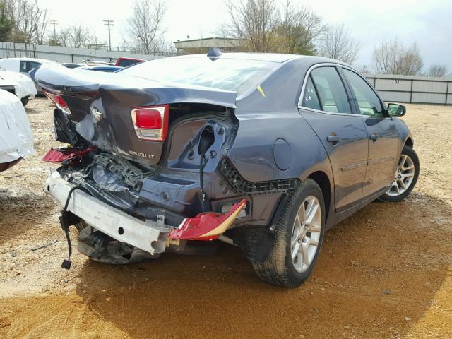 1G11C5SL0EF100094 - 2014 CHEVROLET MALIBU 1LT BLUE photo 4