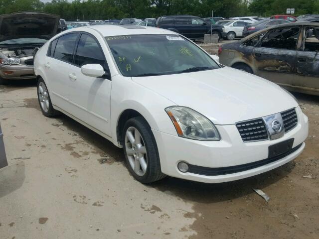 1N4BA41E85C811757 - 2005 NISSAN MAXIMA SE WHITE photo 1