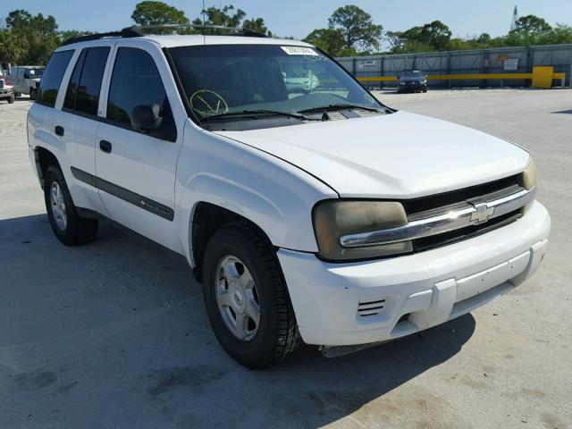 1GNDT13S532403662 - 2003 CHEVROLET TRAILBLAZE WHITE photo 1