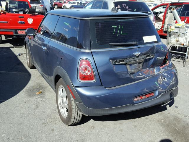 WMWSU3C52BT097478 - 2011 MINI COOPER BURGUNDY photo 3