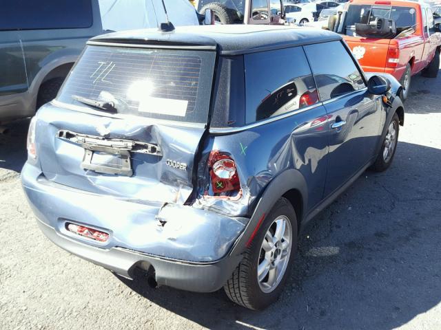 WMWSU3C52BT097478 - 2011 MINI COOPER BURGUNDY photo 4