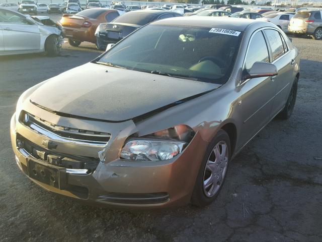 1G1ZH57B88F236868 - 2008 CHEVROLET MALIBU 1LT 棕色 照片 2