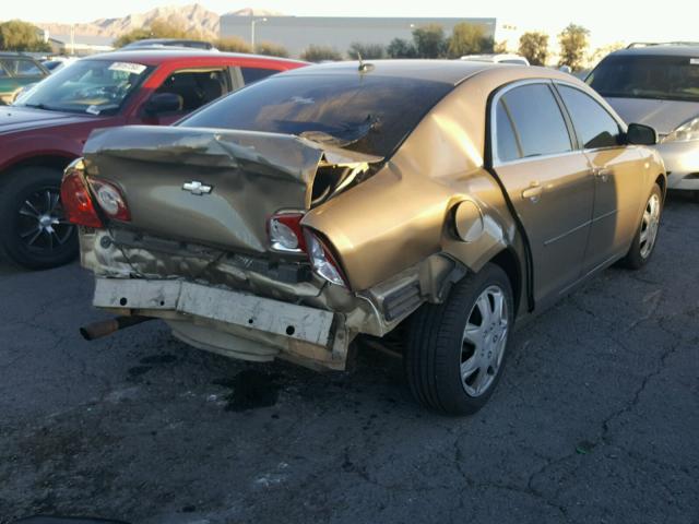 1G1ZH57B88F236868 - 2008 CHEVROLET MALIBU 1LT 棕色 照片 4
