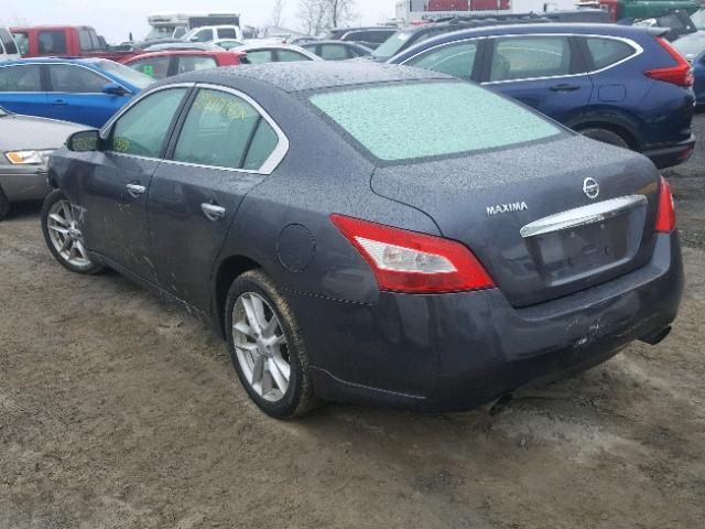 1N4AA5AP7AC812539 - 2010 NISSAN MAXIMA S GRAY photo 3