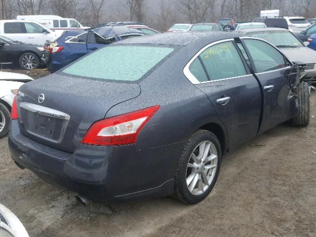 1N4AA5AP7AC812539 - 2010 NISSAN MAXIMA S GRAY photo 4