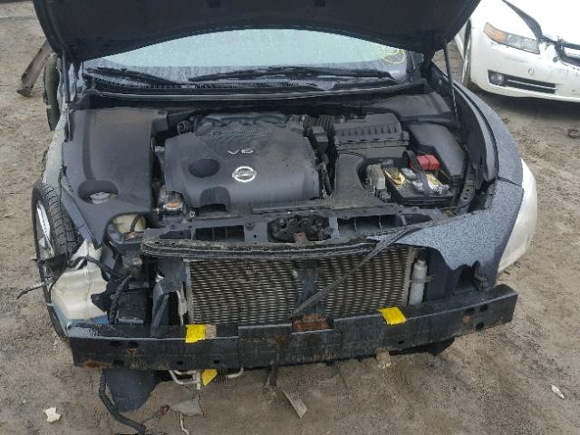 1N4AA5AP7AC812539 - 2010 NISSAN MAXIMA S GRAY photo 7