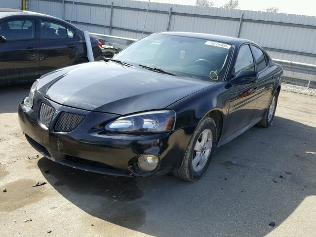 2G2WP552361275358 - 2006 PONTIAC GRAND PRIX BLACK photo 2