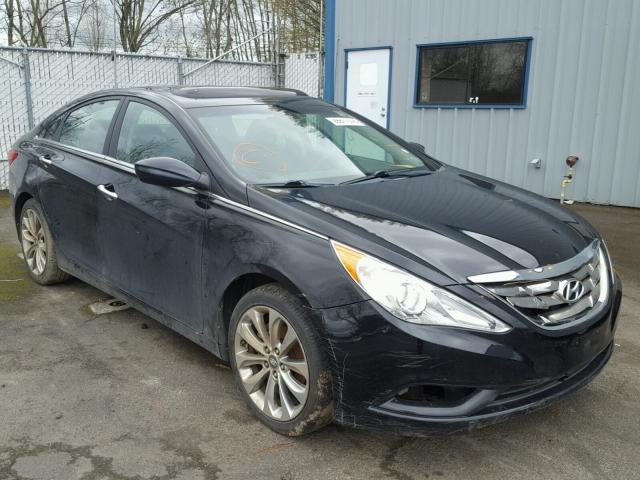 5NPEC4AB0BH206798 - 2011 HYUNDAI SONATA SE BLACK photo 1