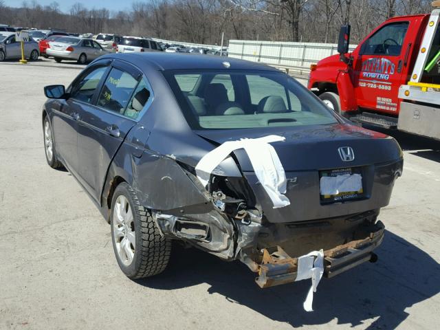 1HGCP26818A053976 - 2008 HONDA ACCORD EXL SILVER photo 3