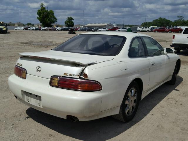 JT8CH32Y0V0052387 - 1997 LEXUS SC 400 WHITE photo 4