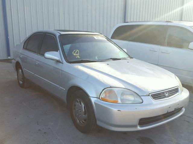 2HGEJ8645TH519025 - 1996 HONDA CIVIC EX SILVER photo 1