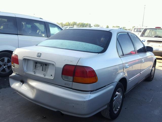 2HGEJ8645TH519025 - 1996 HONDA CIVIC EX SILVER photo 4