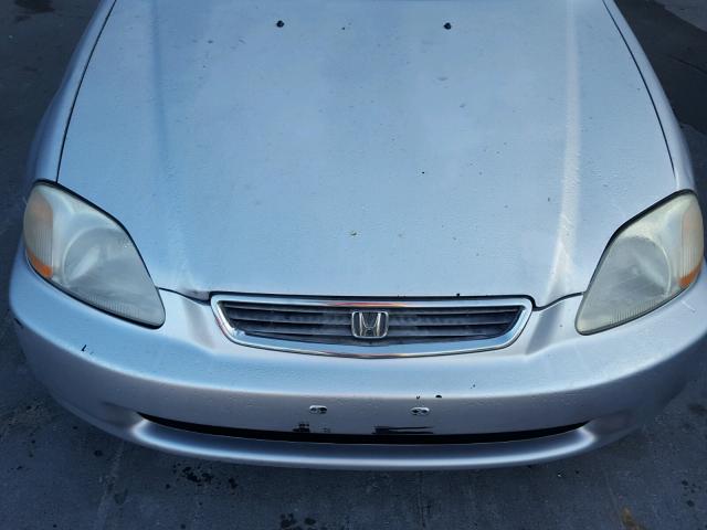 2HGEJ8645TH519025 - 1996 HONDA CIVIC EX SILVER photo 7