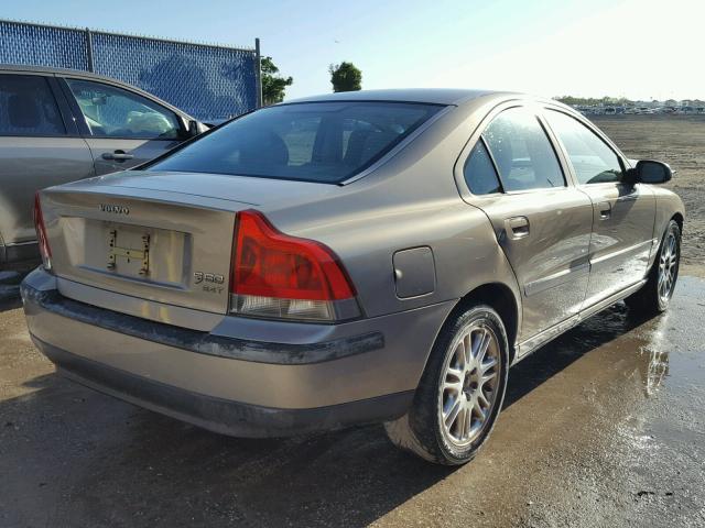 YV1RS58DX22188355 - 2002 VOLVO S60 2.4T BEIGE photo 4