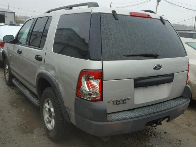 1FMZU72K24UB39351 - 2004 FORD EXPLORER X SILVER photo 3