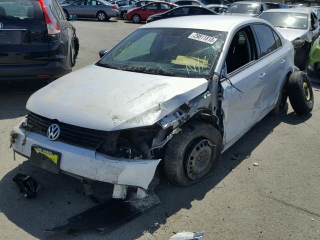 3VW2K7AJ4DM410884 - 2013 VOLKSWAGEN JETTA BASE 银色 照片 2