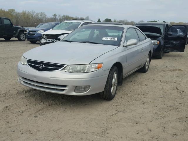 2T1CF22P6YC422485 - 2000 TOYOTA CAMRY SOLA SILVER photo 2