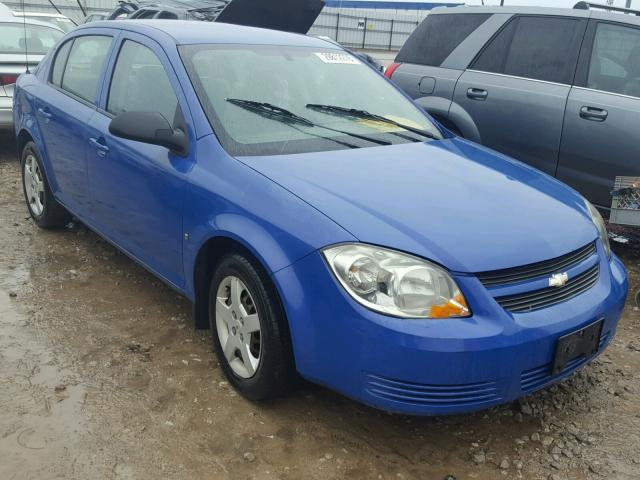 1G1AK58F287300932 - 2008 CHEVROLET COBALT LS BLUE photo 1