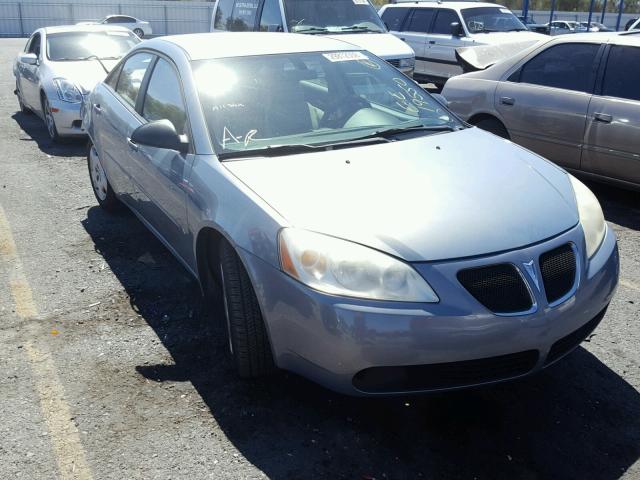 1G2ZF58B574137368 - 2007 PONTIAC G6 VALUE L BLUE photo 1