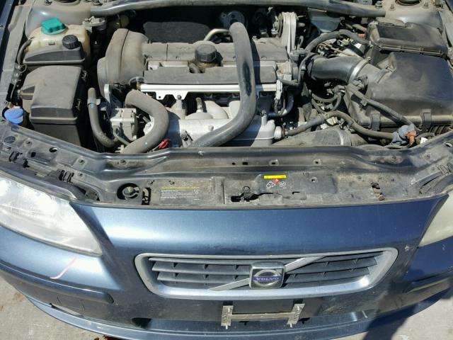 YV1RS592X82672533 - 2008 VOLVO S60 2.5T BLUE photo 7