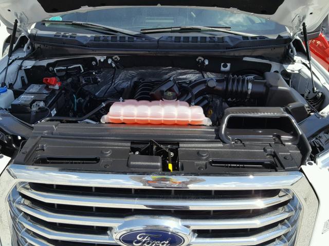 1FTEW1CF9FFB46011 - 2015 FORD F150 SUPER WHITE photo 7