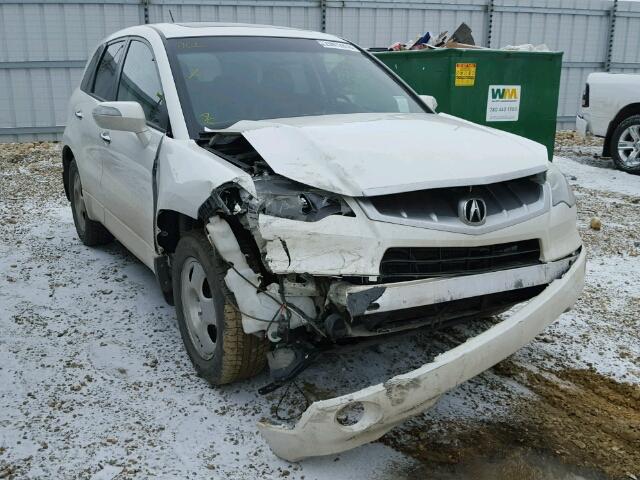 5J8TB18578A802632 - 2008 ACURA RDX TECHNO WHITE photo 1