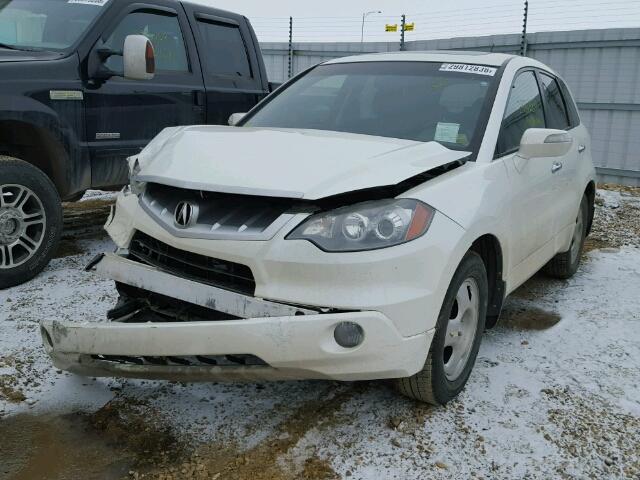 5J8TB18578A802632 - 2008 ACURA RDX TECHNO WHITE photo 2