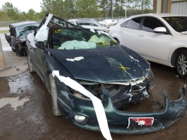 3C3EL55H3XT589815 - 1999 CHRYSLER SEBRING JX GREEN photo 1