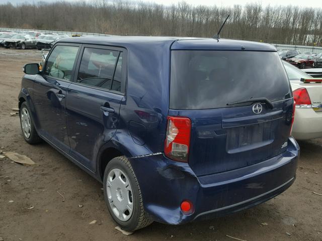 JTLZE4FE9DJ037913 - 2013 TOYOTA SCION XB ლურჯი ფოტო 3