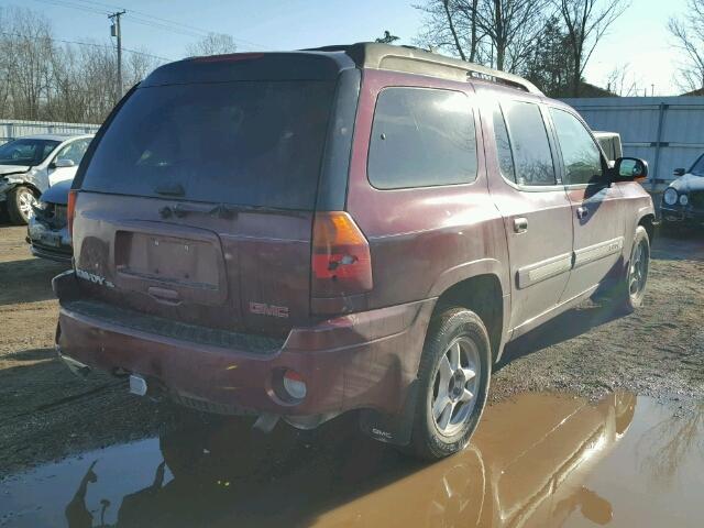 1GKET16S326104742 - 2002 GMC ENVOY XL BURGUNDY photo 4