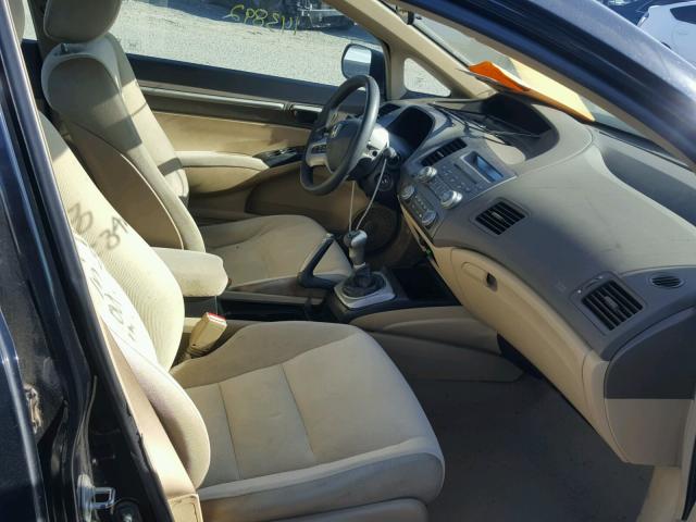 1HGFA15846L048489 - 2006 HONDA CIVIC EX Qara foto 5