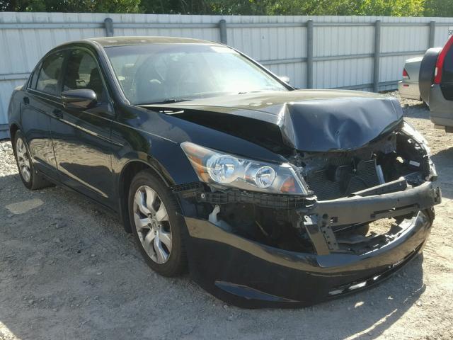 1HGCP26898A109159 - 2008 HONDA ACCORD EXL BLACK photo 1