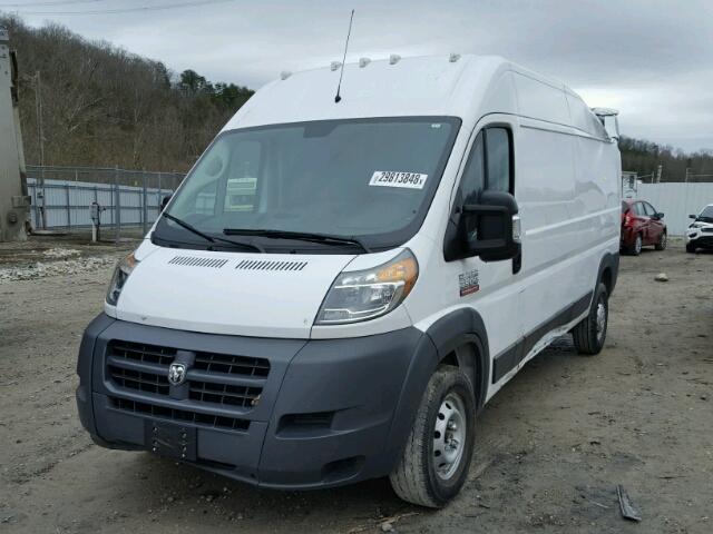 3C6TRVDG1HE539597 - 2017 RAM PROMASTER WHITE photo 2