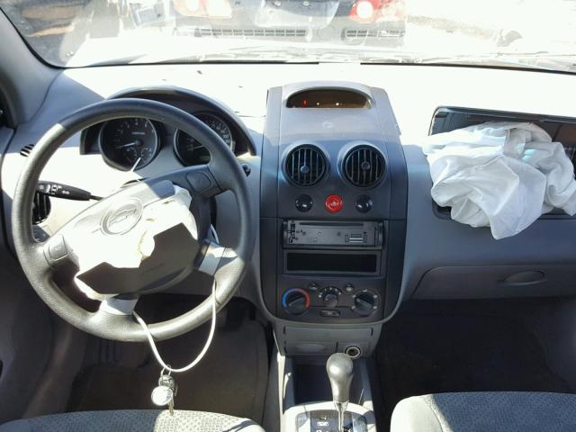 KL1TD52625B324960 - 2005 CHEVROLET AVEO BASE Mavi foto 9