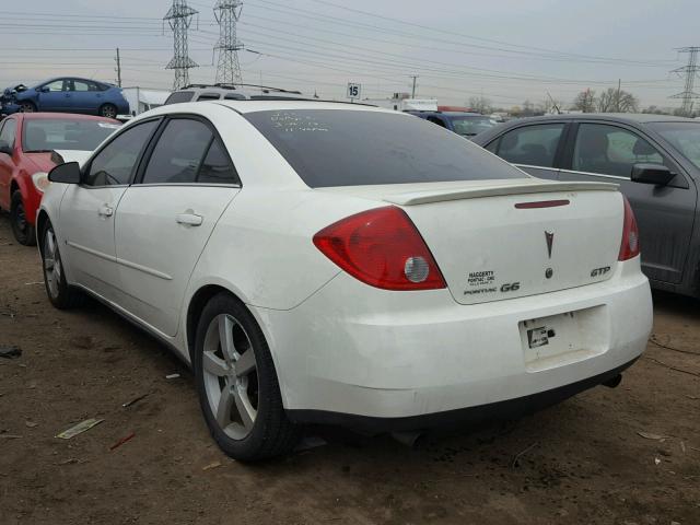 1G2ZM587574144905 - 2007 PONTIAC G6 GTP WHITE photo 3