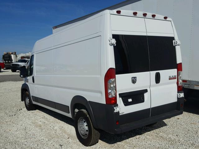 3C6TRVDGXHE548413 - 2017 RAM PROMASTER 白色 照片 3