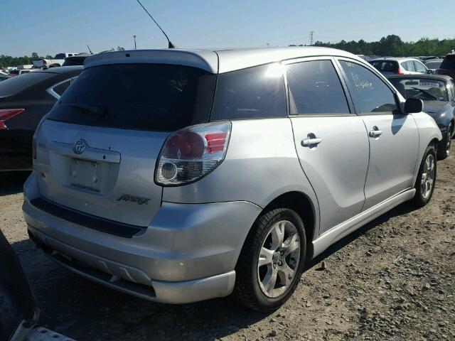 2T1KR32E15C405807 - 2005 TOYOTA MATRIX 银色 照片 4