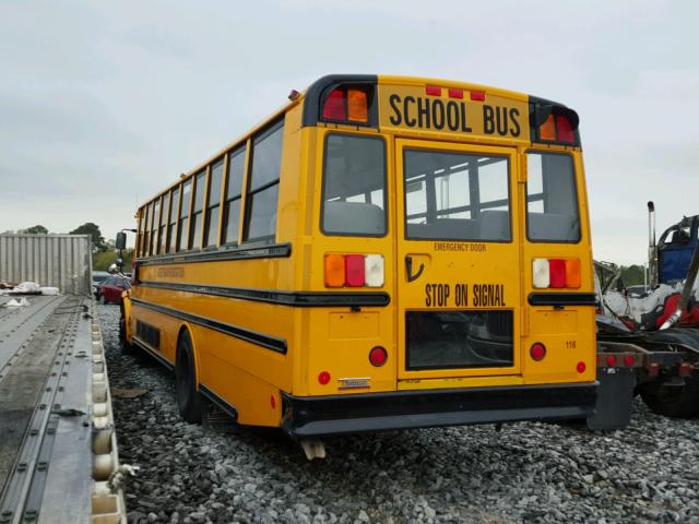 4UZABRDT0CCBL7495 - 2012 THOM SCHOOLBUS YELLOW photo 3