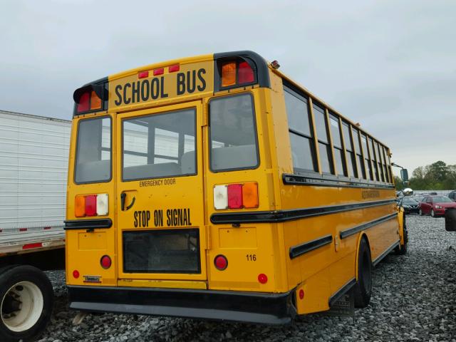 4UZABRDT0CCBL7495 - 2012 THOM SCHOOLBUS YELLOW photo 4