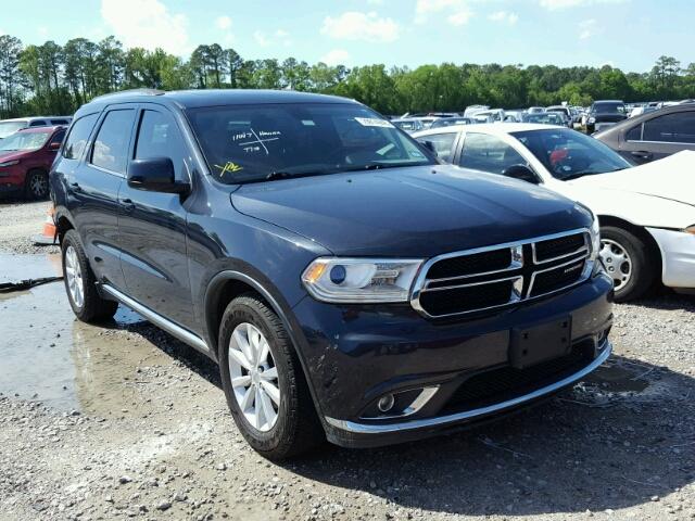 1C4RDHAG1EC266722 - 2014 DODGE DURANGO SX BLACK photo 1