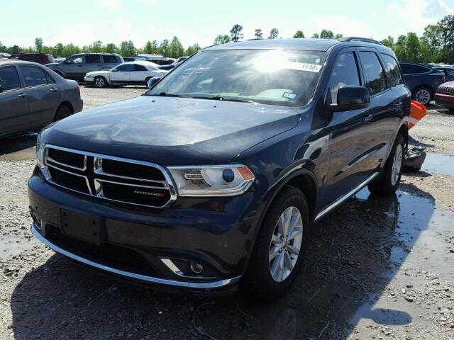 1C4RDHAG1EC266722 - 2014 DODGE DURANGO SX BLACK photo 2