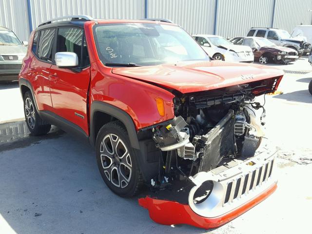 ZACCJADT2FPB88057 - 2015 JEEP RENEGADE L RED photo 1