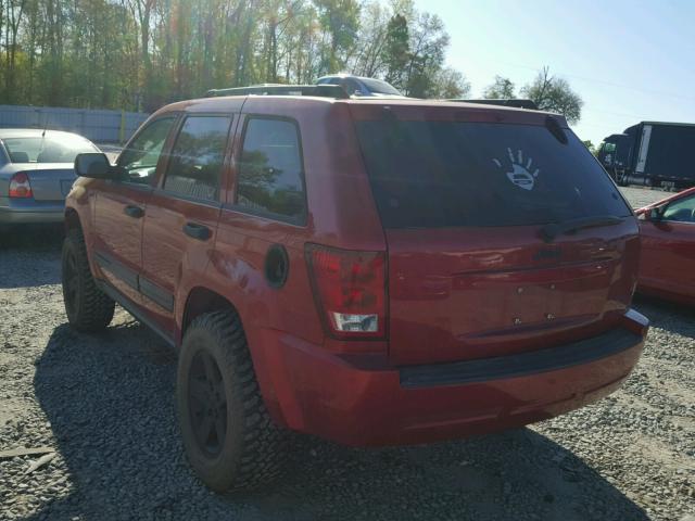 1J4GR48KX6C186231 - 2006 JEEP GRAND CHER RED photo 3