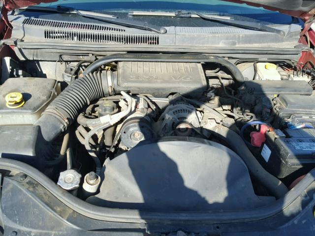 1J4GR48KX6C186231 - 2006 JEEP GRAND CHER RED photo 7