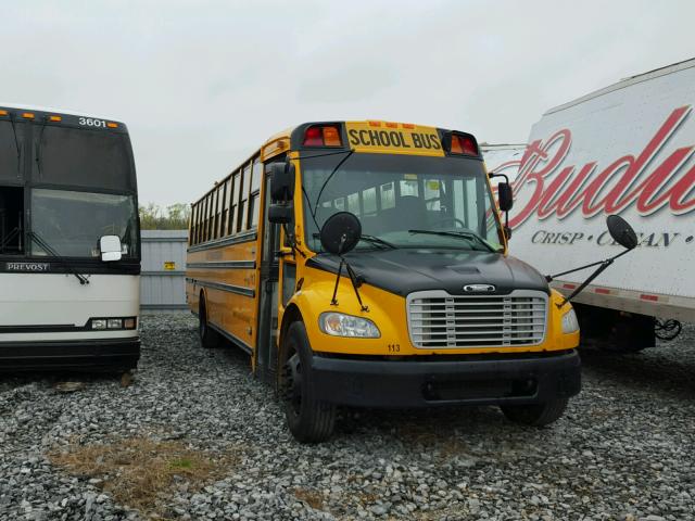 4UZABRDT4CCBL7502 - 2012 FREIGHTLINER CHASSIS B2 YELLOW photo 1